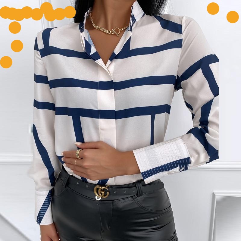 Long Sleeve Casual Blouse