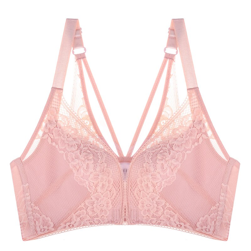 Front closure lace bras