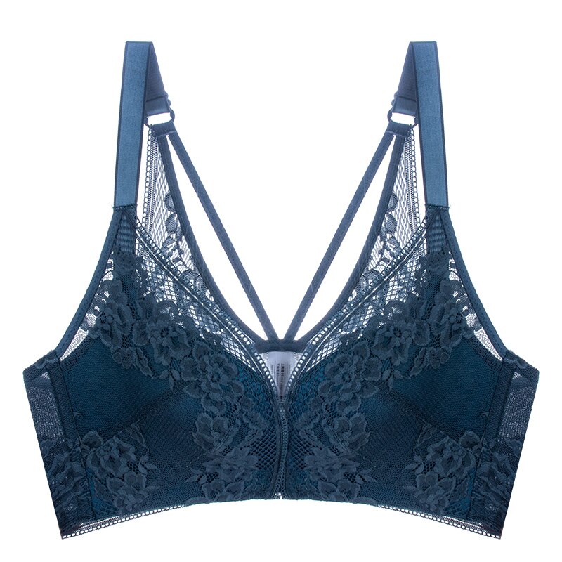 Front closure lace bras