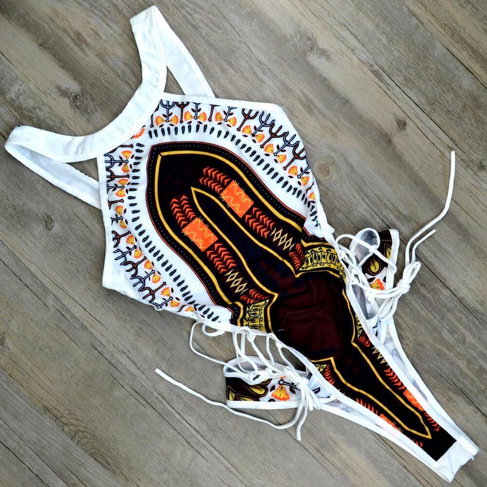 Ethnic print Swimsuit