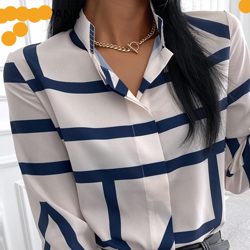 Long Sleeve Casual Blouse