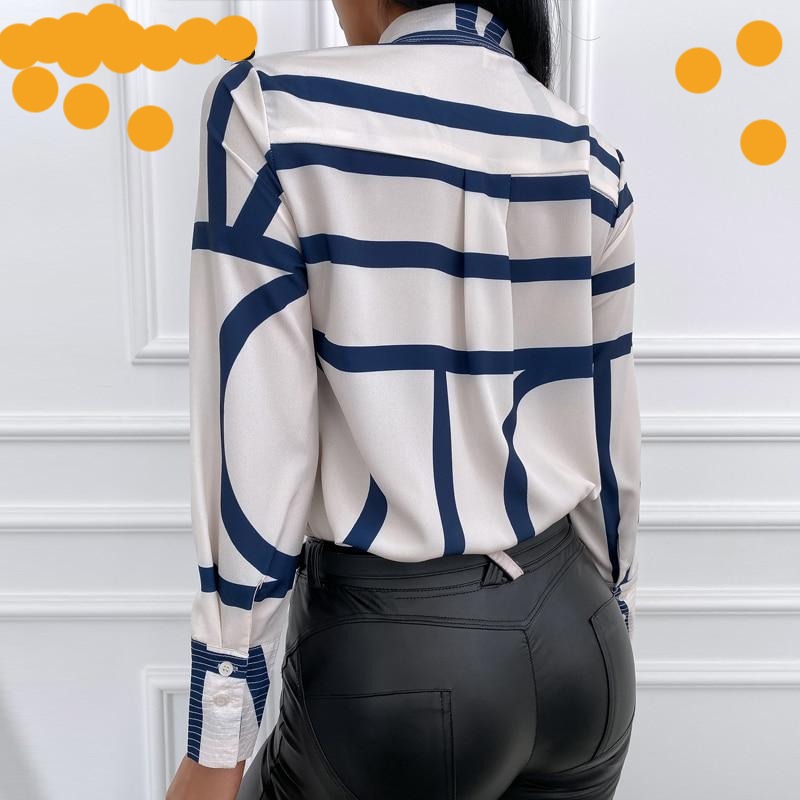 Long Sleeve Casual Blouse