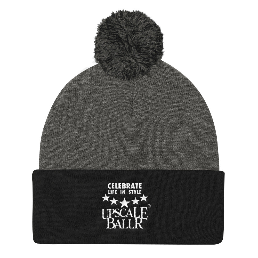 UB Unisex Pom Pom Knit Cap