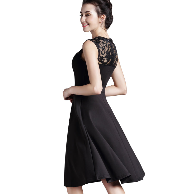 Stylish Women O Neck Dress