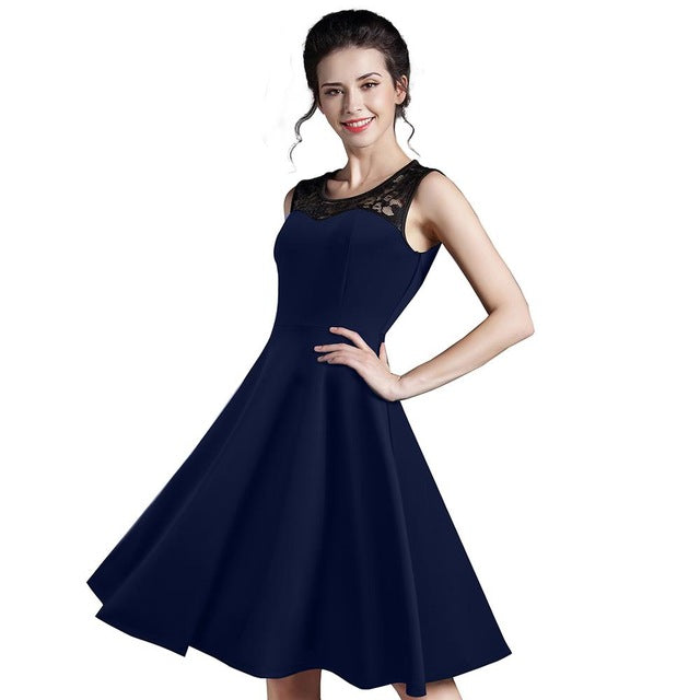 Stylish Women O Neck Dress