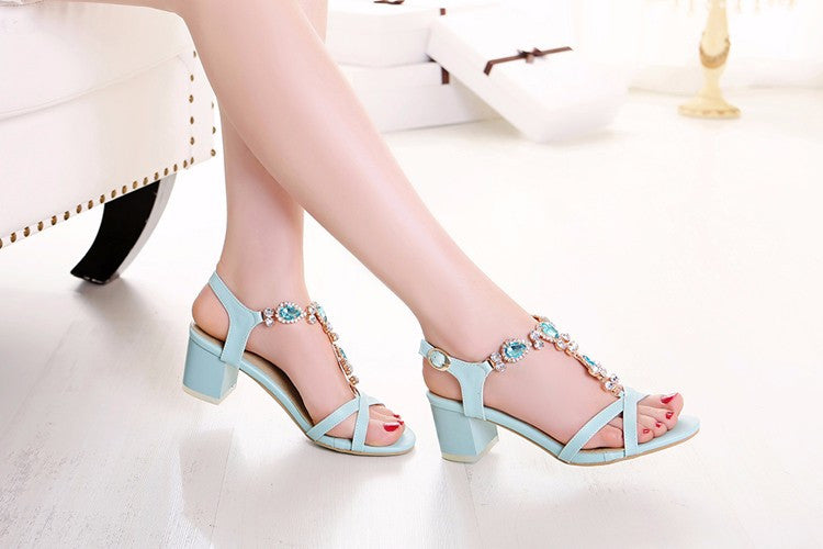 Crystal High Heels Shoes